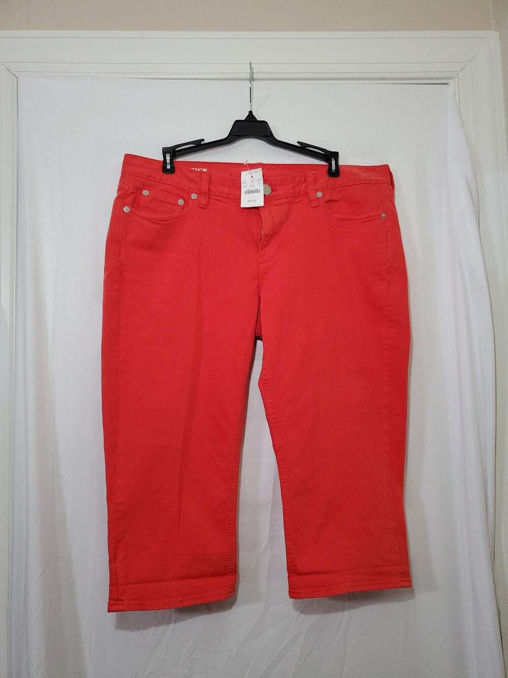 NWT J.Crew Matchstick Skinny Leg Capri Jeans Size 32